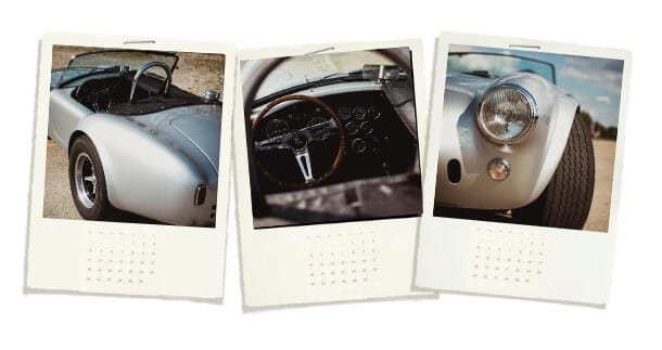 Oldtimer - Geschenktipps Weihnachten, Fotokalender Ideen, was man Oldtimer-Liebhabern zu Weihnachten schenken kann: Fotokalender