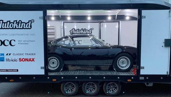 Oldtimer-Transport mit dem Spezialisten AUTOKIND.