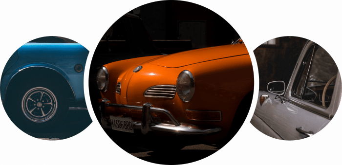 Drei Oldtimer zum Kauf
