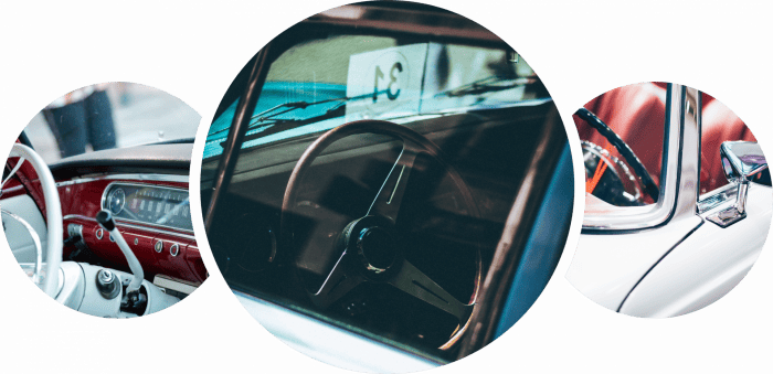 Drei Oldtimer zum Kauf