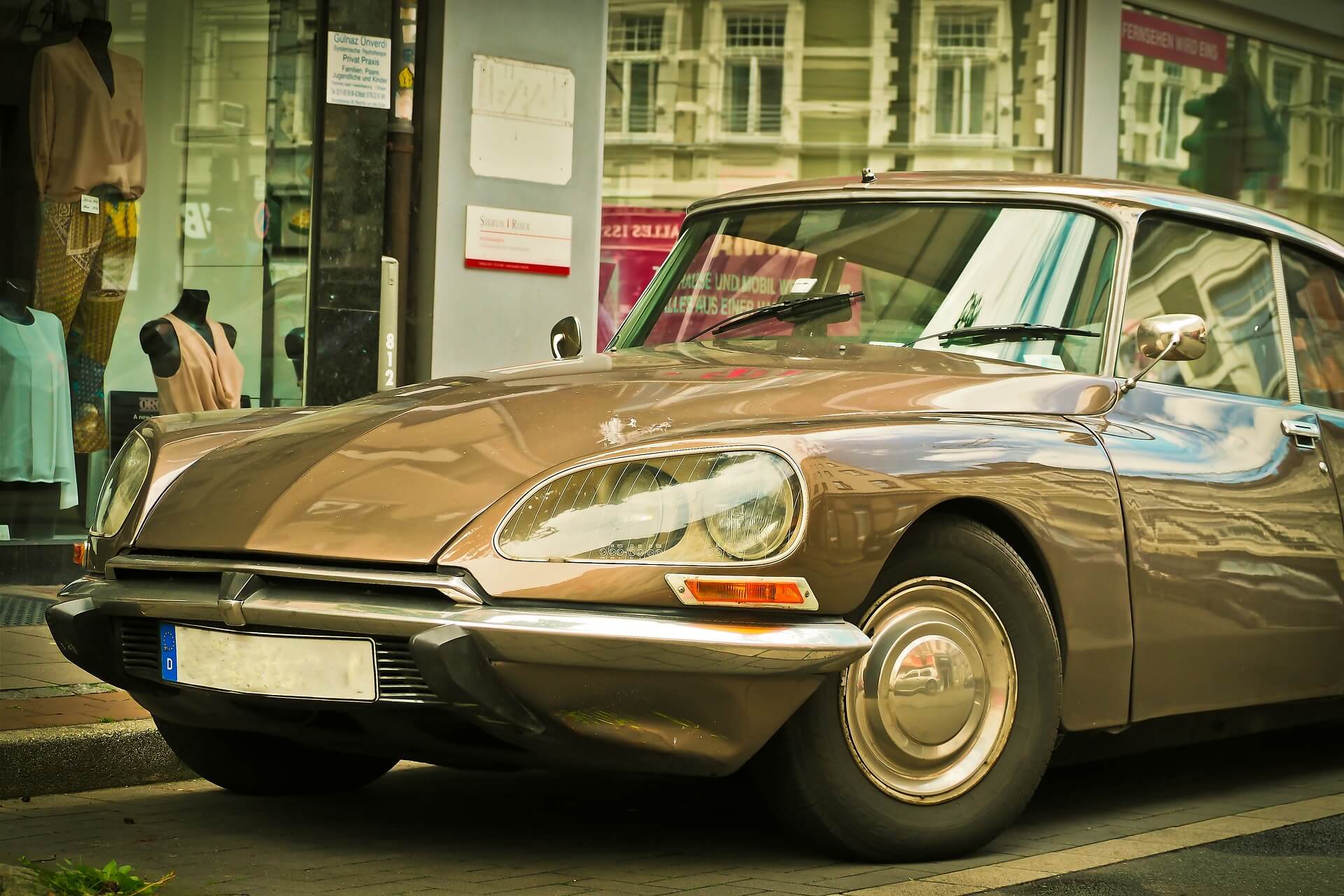 Dieser Citroën DS Oldtimer wird oft als "Göttin" bezeichnet.