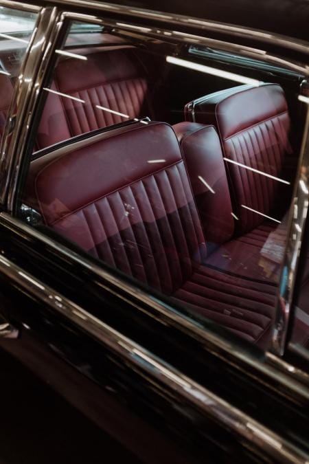 Innenraum eines Oldtimers