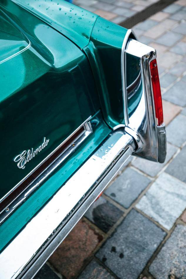 Heckansicht eines Cadillac Eldorados