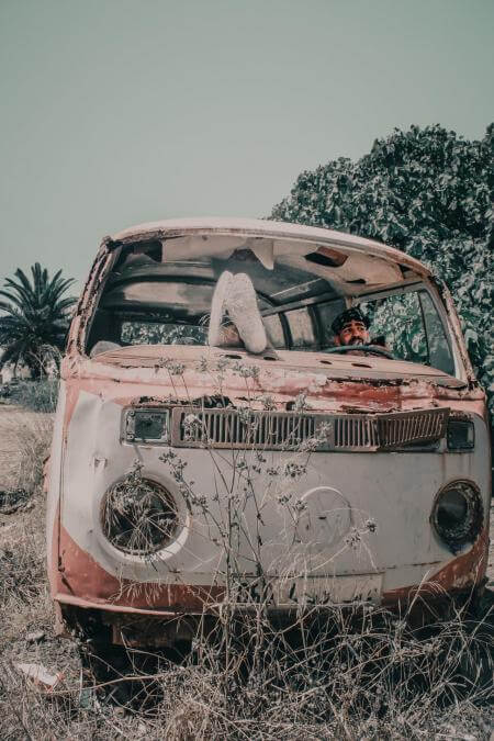 Alter VW-Bulli