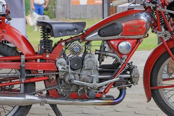 Italienische Oldtimer auf zwei Rädern
