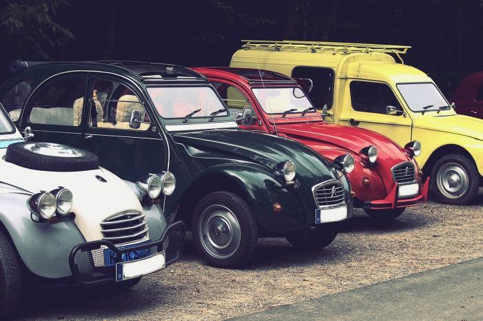 2 CV Oldtimer