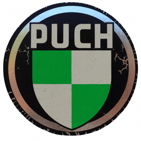 Logo der Oldtimer-Marke Puch