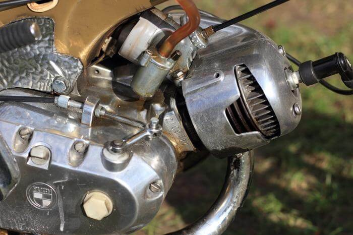 Motor eines Puch Mopeds