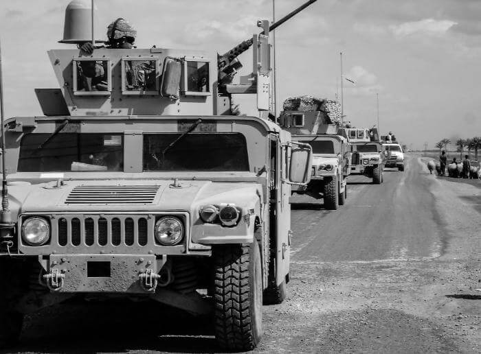 Militärfahrzeug Hummer H1 Humvee Oldtimer