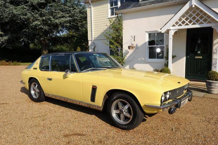 gelber Jensen Interceptor Oldtimer