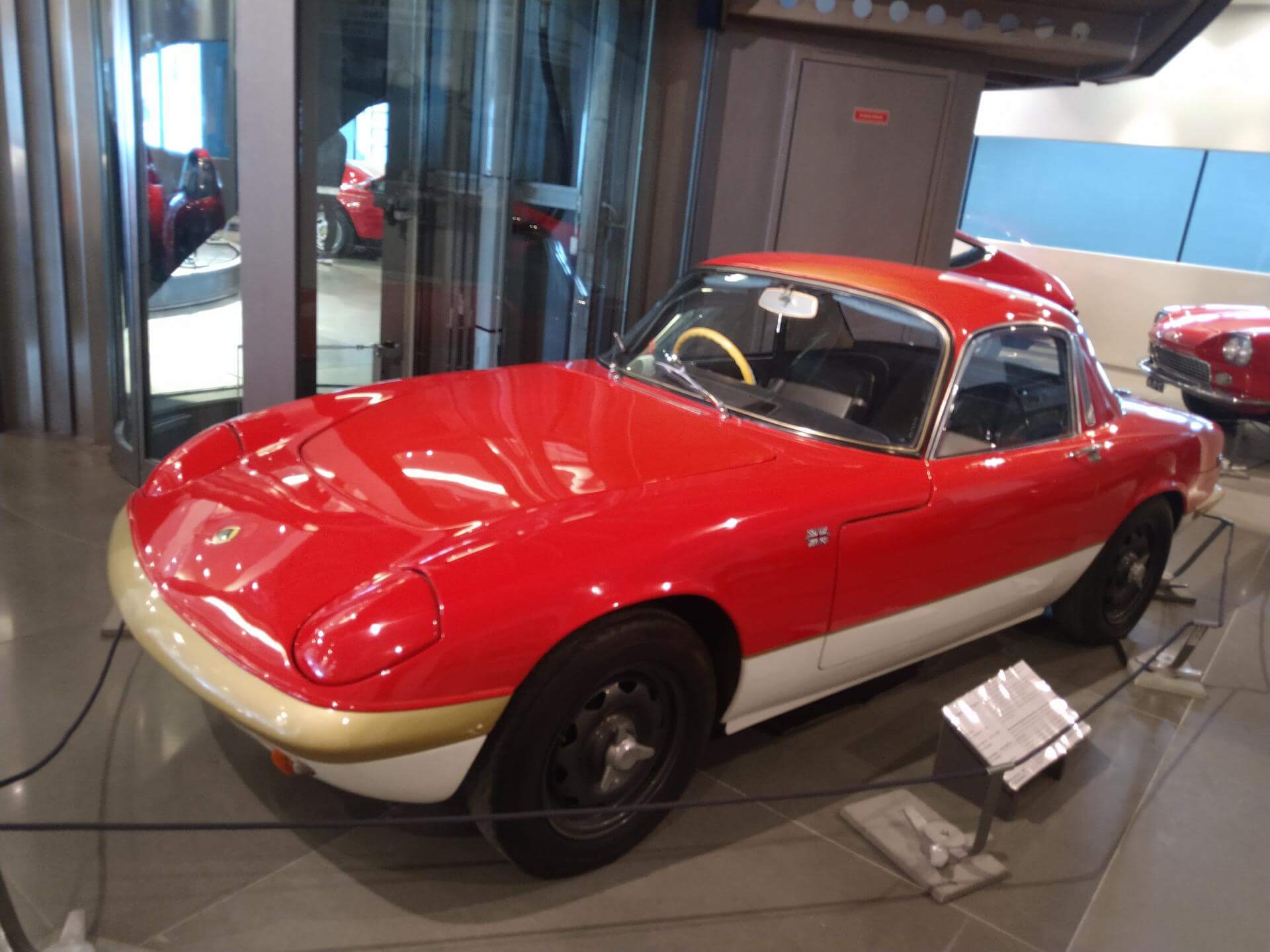 roter Lotus Elan Oldtimer