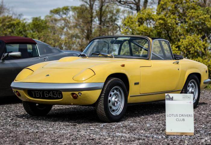 Lotus Elan Typ 26 in gelb