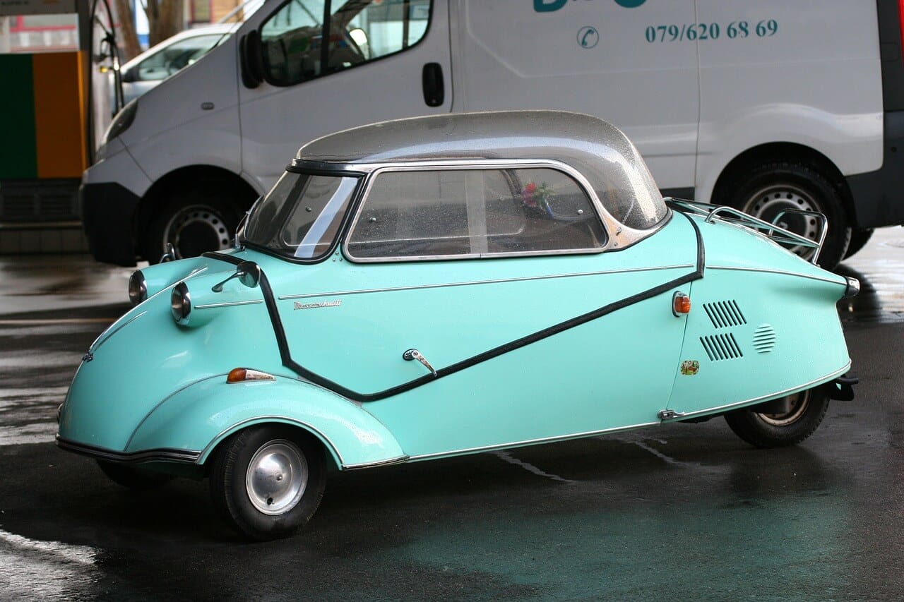 Oldtimer Messerschmitt-Kabinenroller KR200