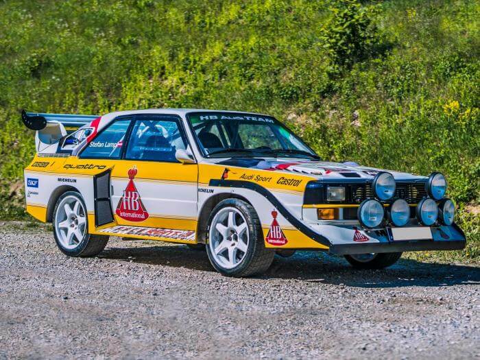 Audi Quattro Rallyefahrzeug