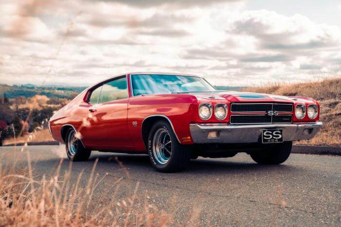 roter Chevrolet Camaro SS der 1. Generation