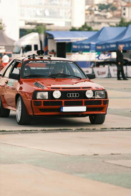 roter Audi quattro