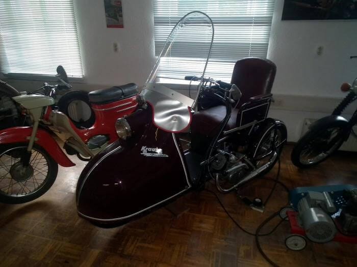 Oldtimer Krause Piccolo Krankenfahrstuhl
