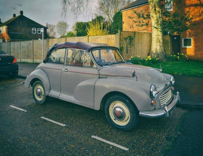Oldtimer Morris Minor Cabriolet
