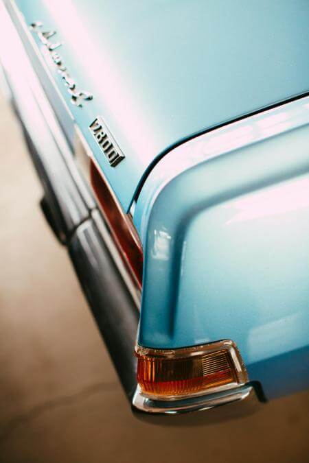 Heck eines Opel Admiral-Oldtimers