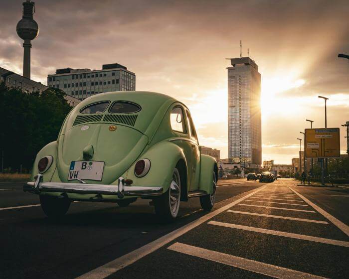 VW Käfer-Oldtimer: Brezelkäfer